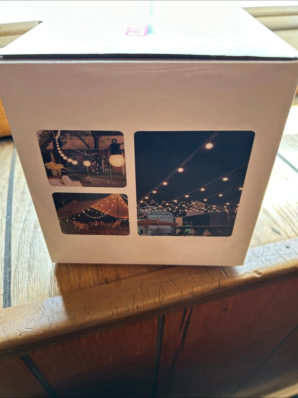 G50 LED Party String Lights - Warm White, 10 Bulbs